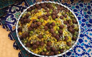 طرز تهیه نخود پلو